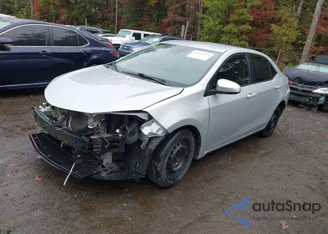 2017 Toyota Corolla Le z USA, uszkodzony, nr VIN 2T1BURHEXHC795495